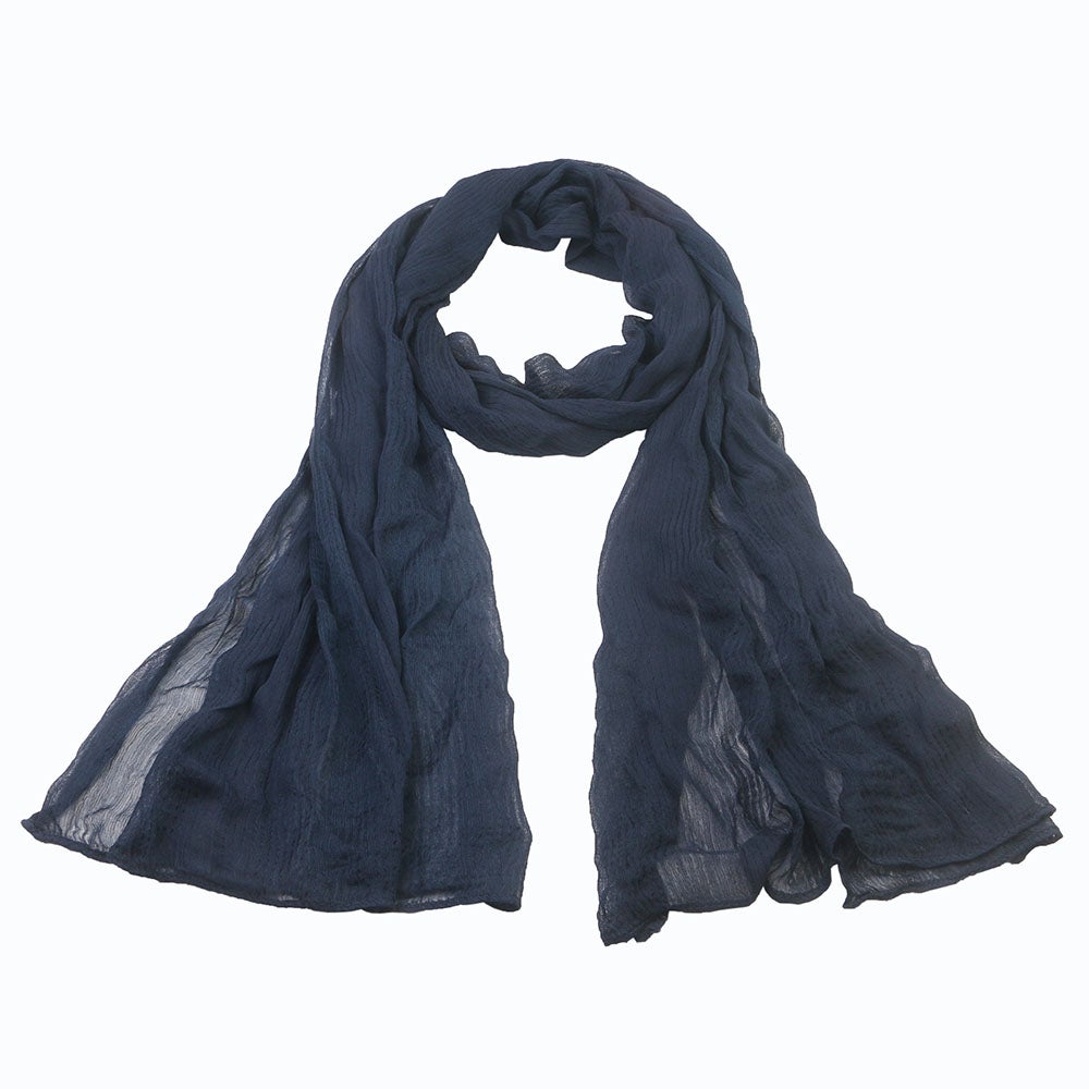 Scarf Lukas herr marinblå