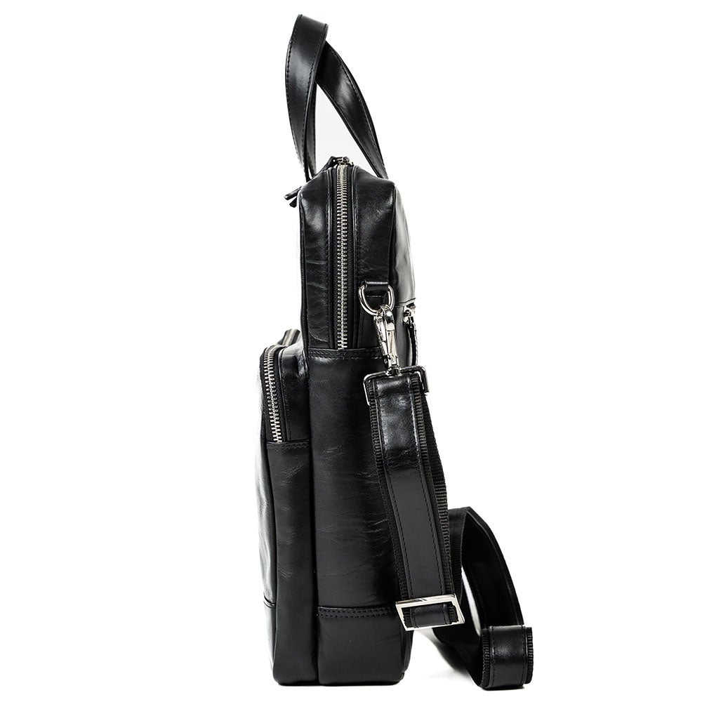 Axelremsväska Lissabon svart