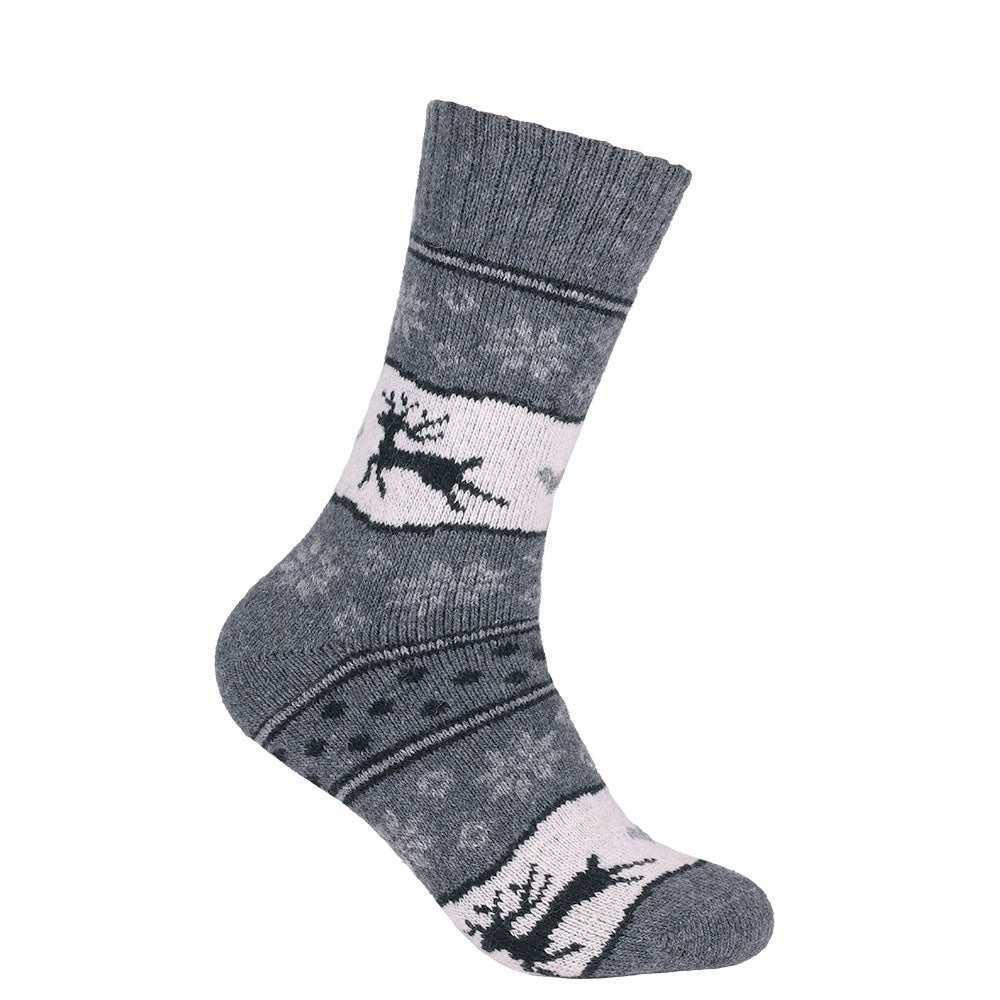 Vinsterstrumpa Andy mörkgrå 39/42