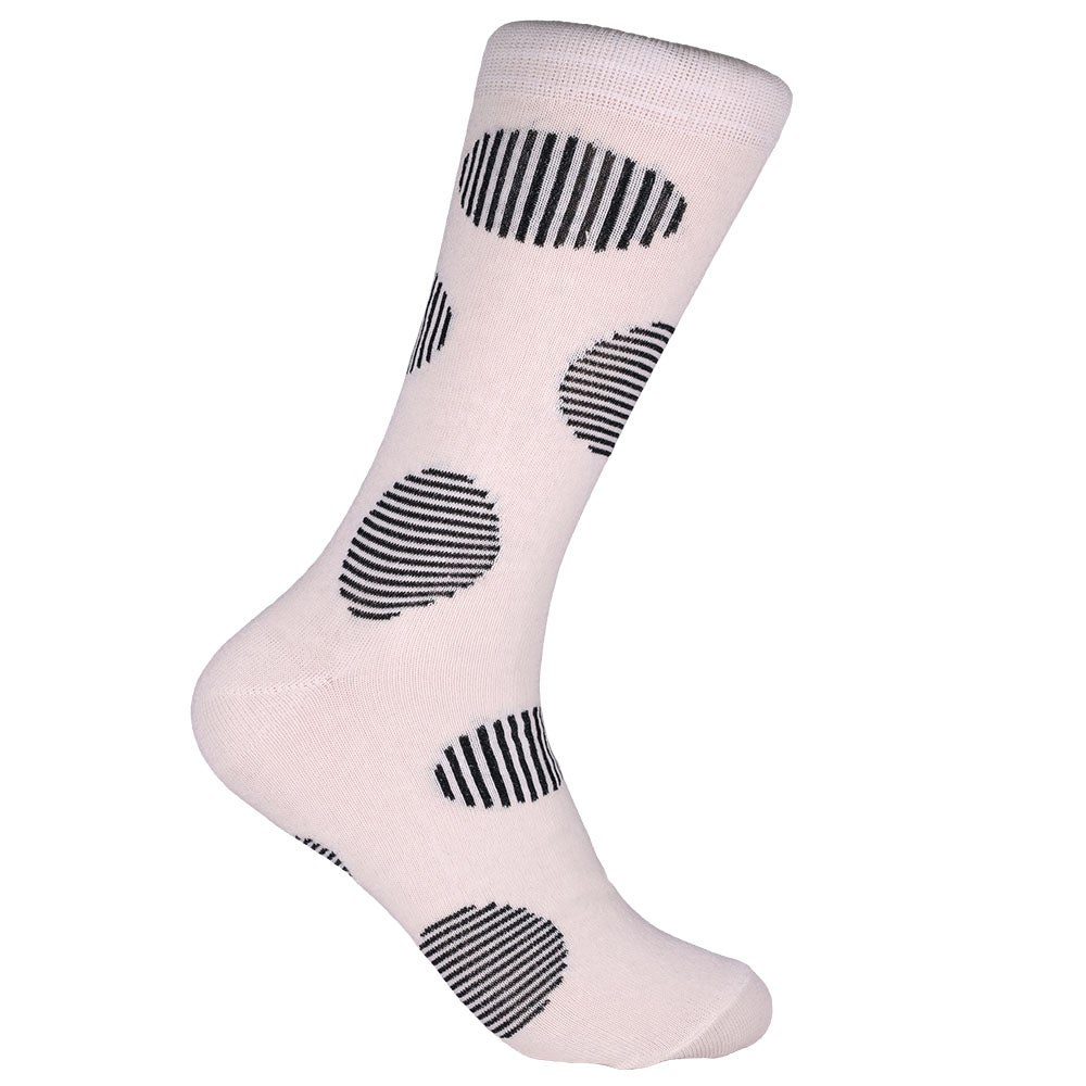 Bomullsstrumpa Nisse benvit 40/45