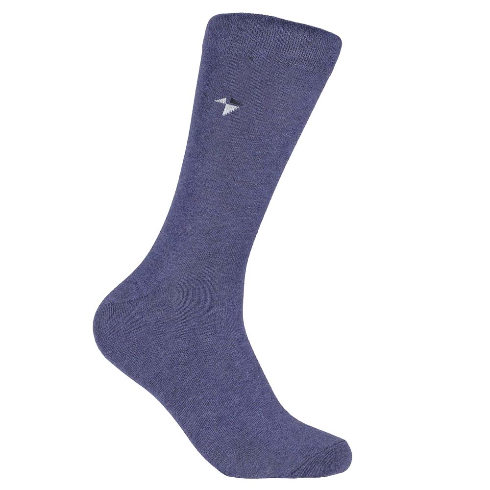 Bomullsstrumpa Easy Jeansblå 40/45