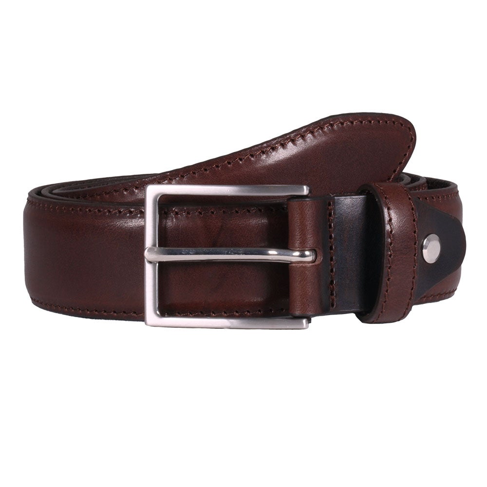 Läderbälte Milano, brun 85