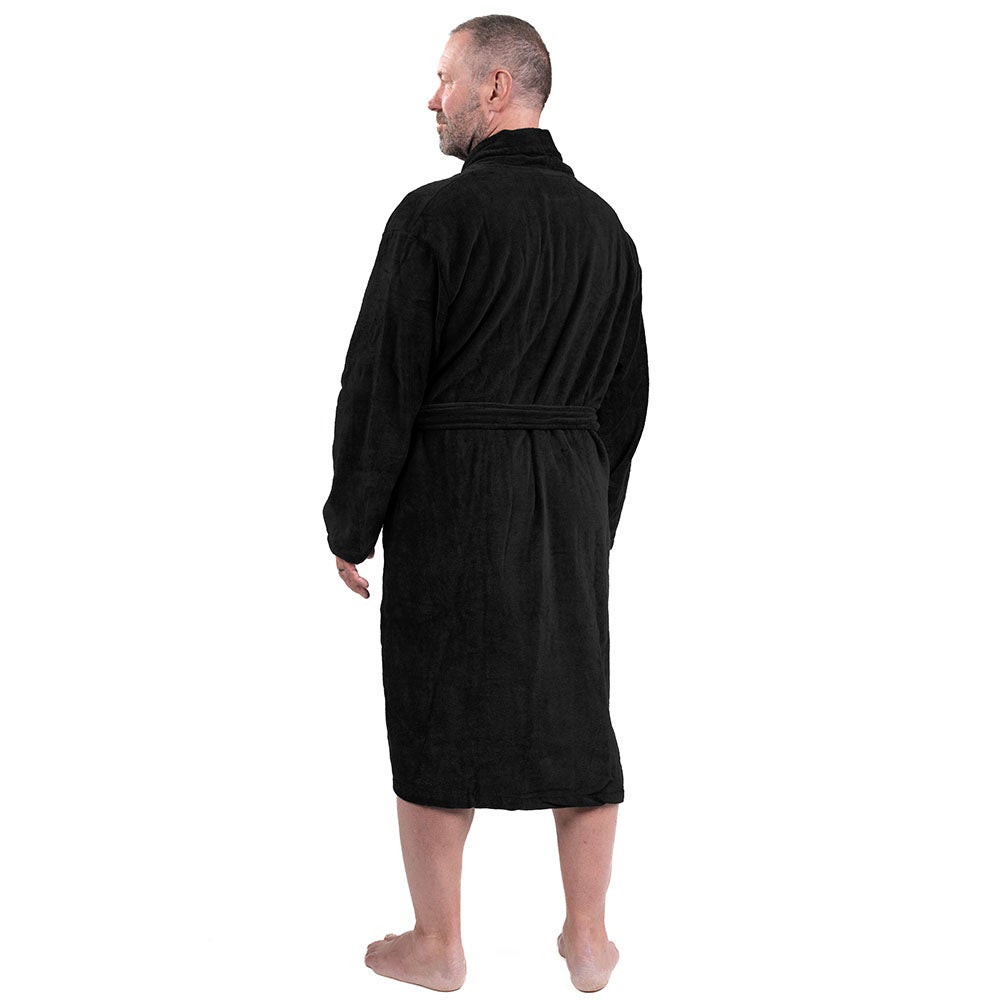 Morgonrock svart S/M