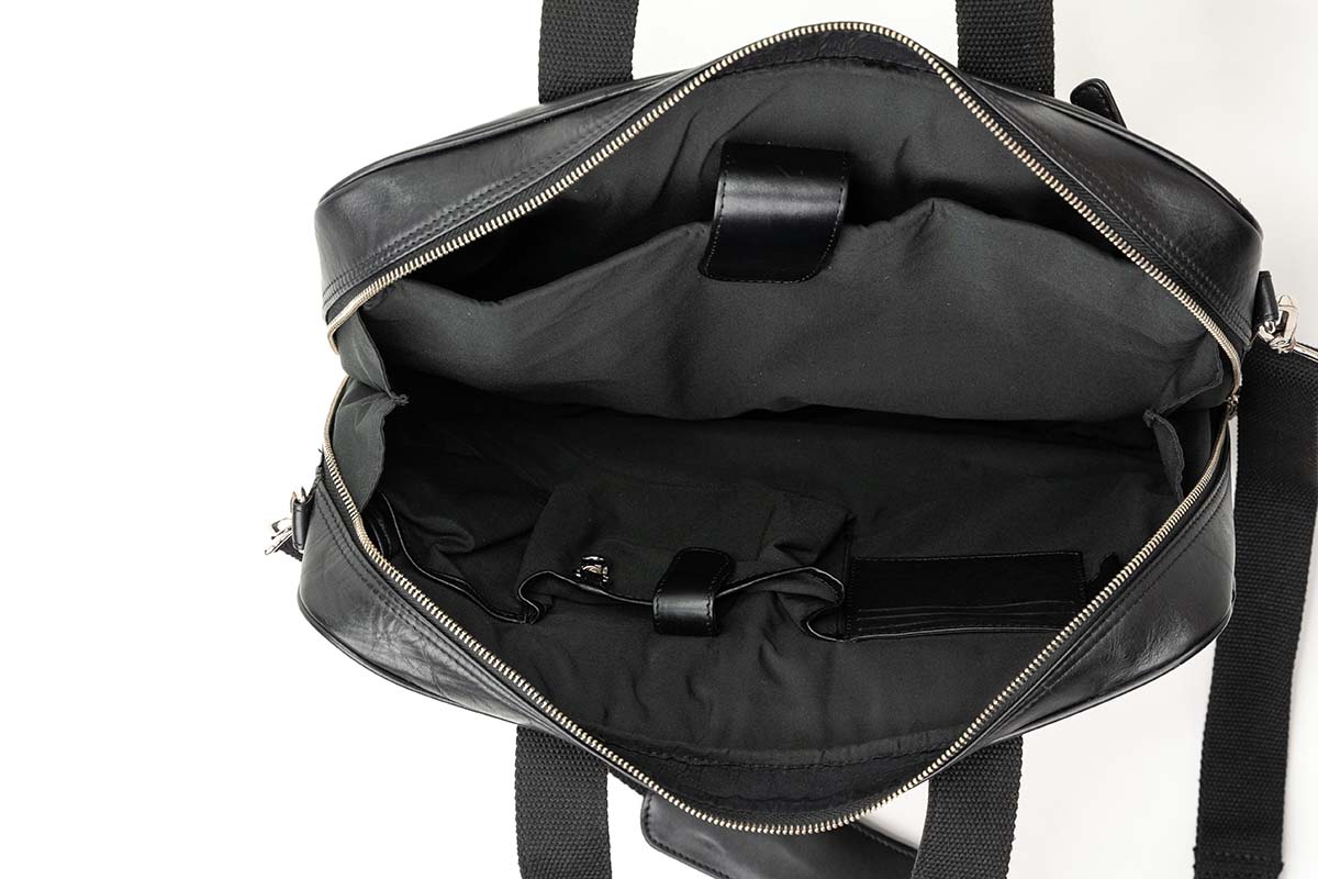 Datorväska London svart