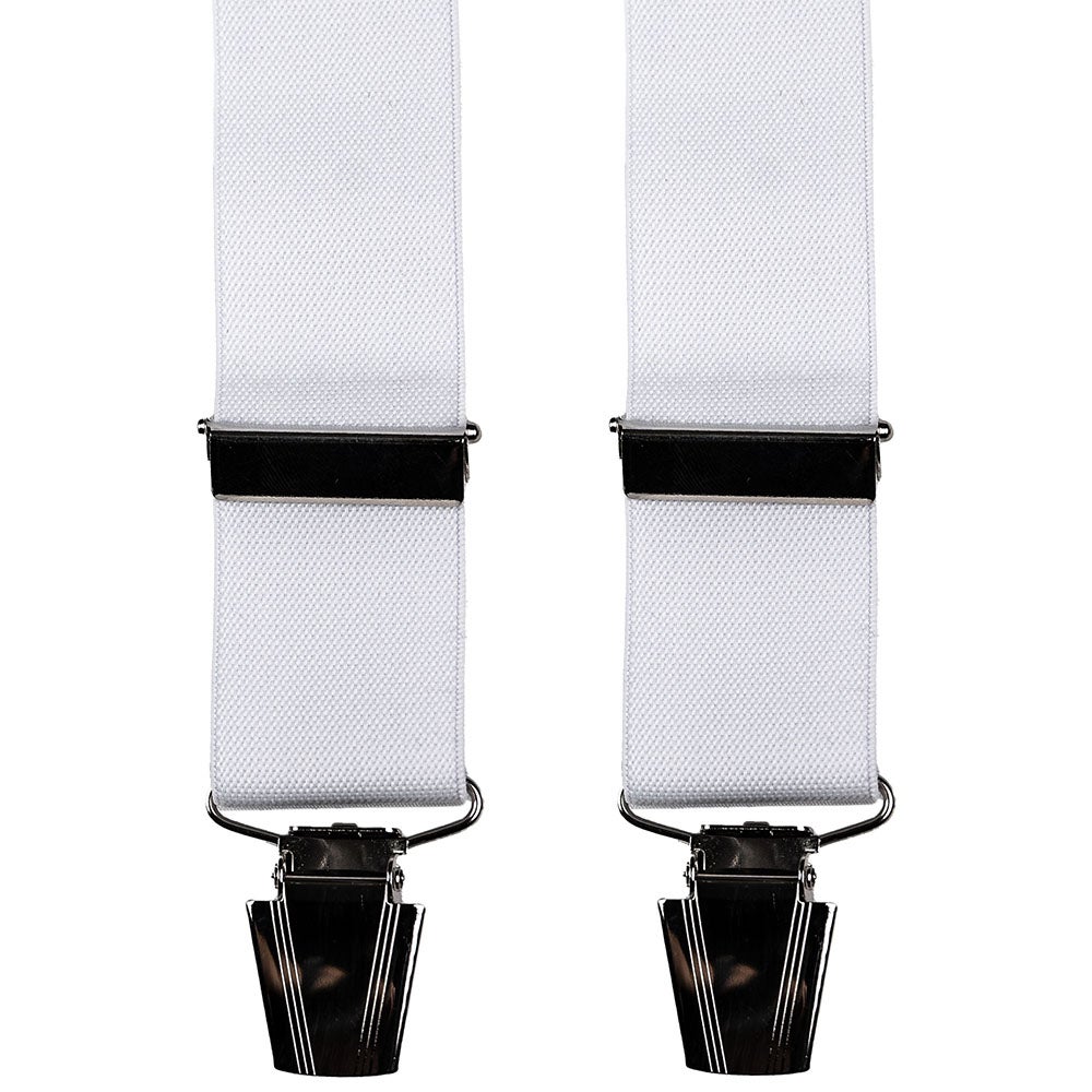 Hängslen Solid 30 mm vit