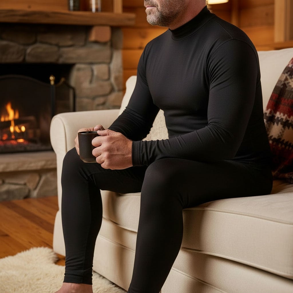 Base layer set, svart S