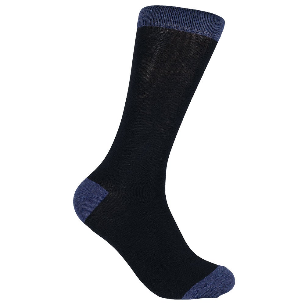 Bomullsstrumpa Melvin jeansblå 40/45