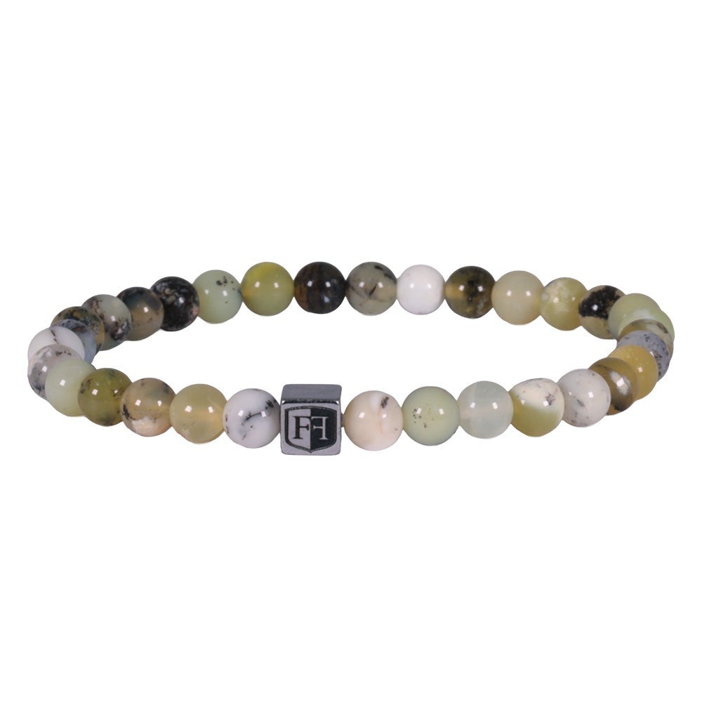 Pärlarmband Siljan, grön