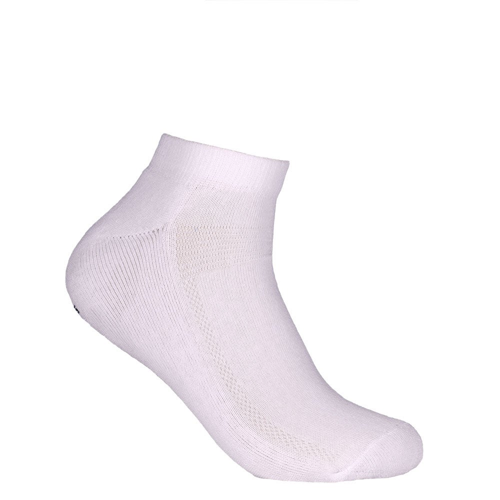 Bomullsstrumpa Sport low vit 40/45
