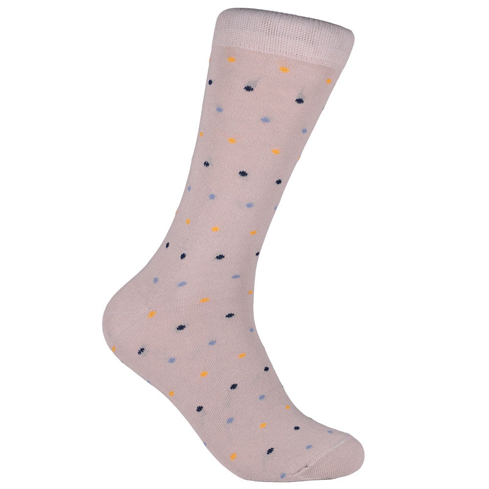 Bomullsstrumpa Lars ljusbeige 40/45