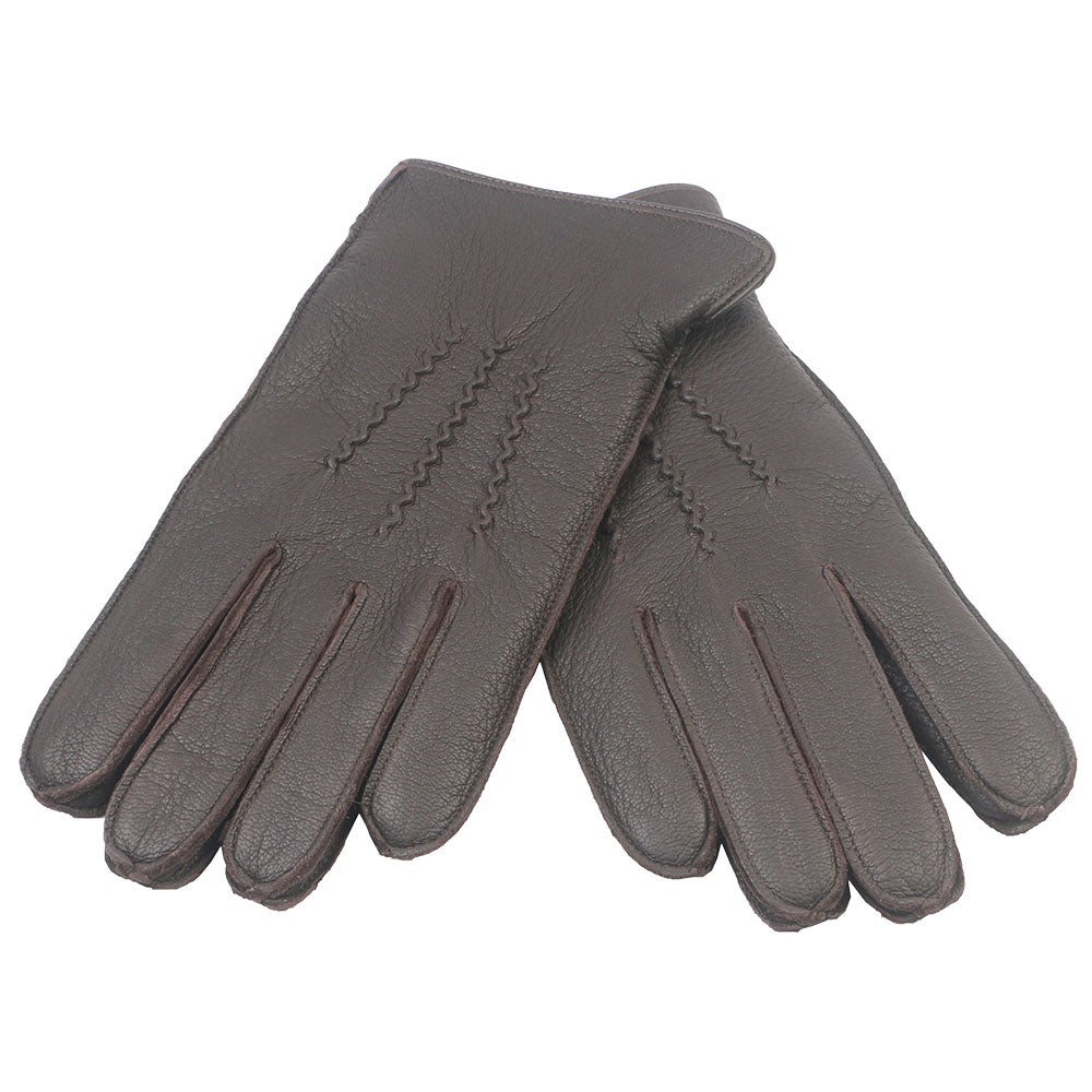 Skinnhandske Carl brun 8,5