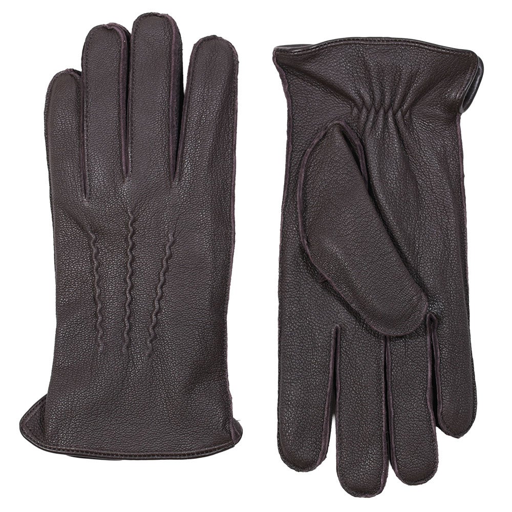 Skinnhandske Carl brun 8,5
