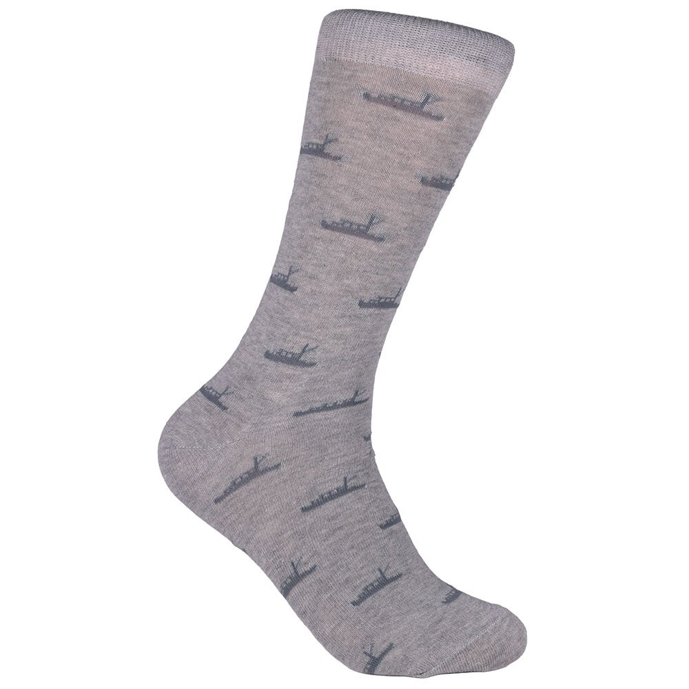 Bomullsstrumpa Bengt grå 40/45