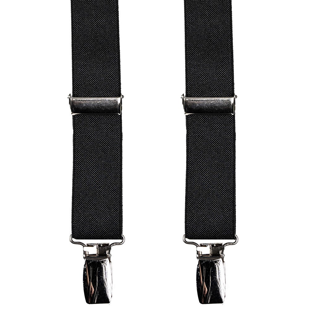 Hängslen Solid 25 mm svart