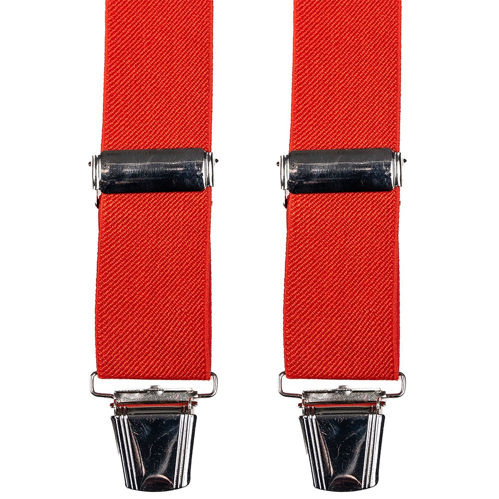 Hängslen Solid 30 mm röd