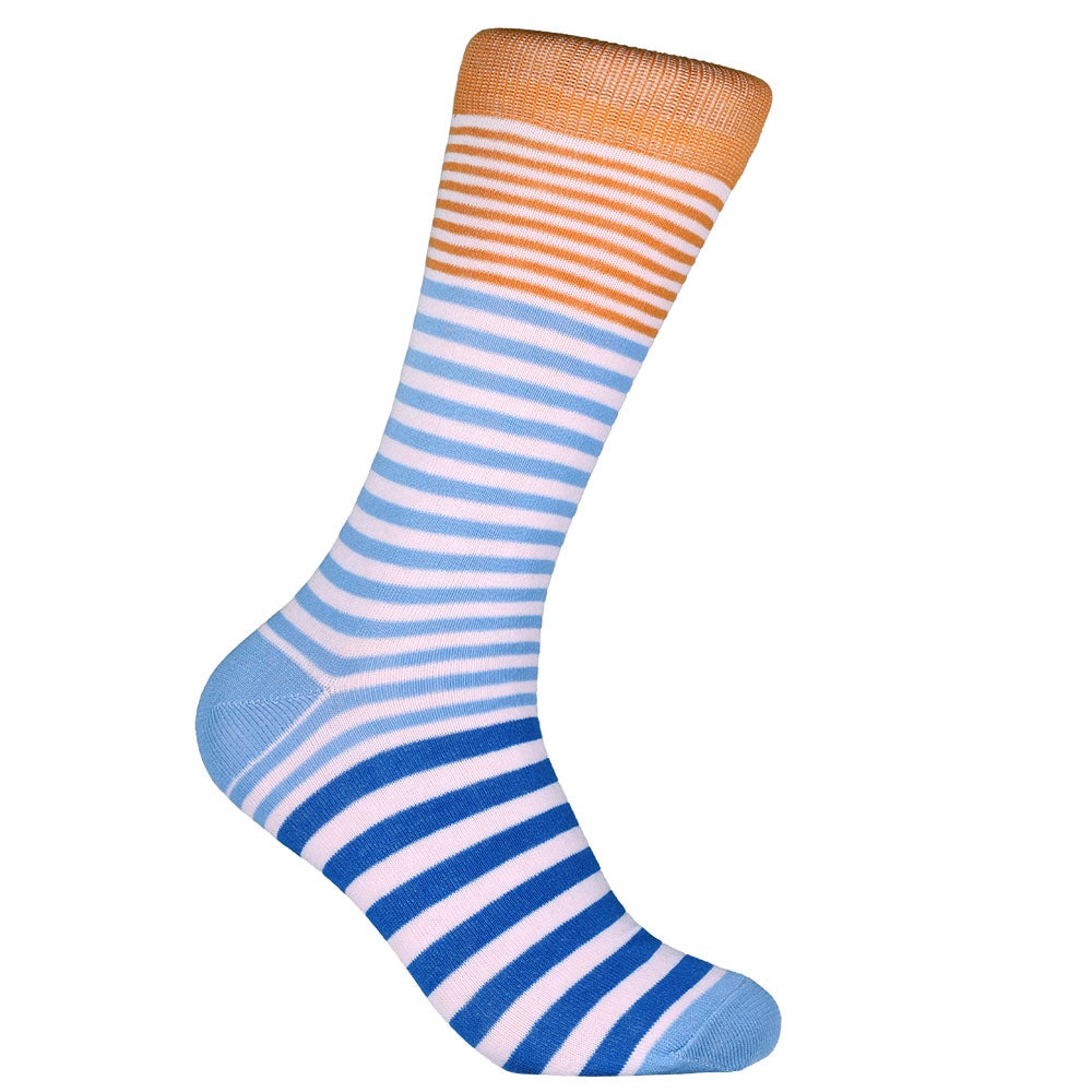 Bomullsstrumpa Noel orange 40/45