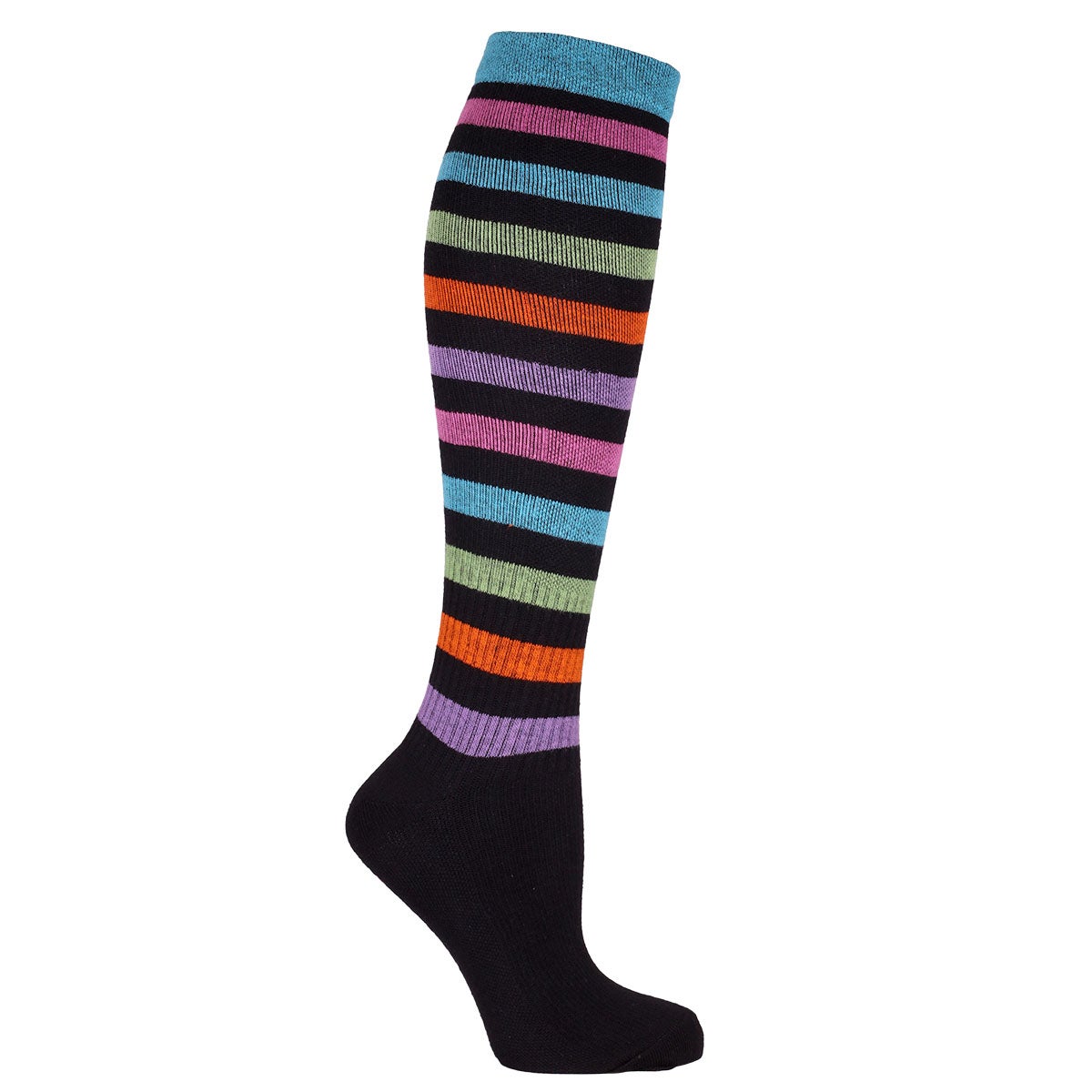 Stödstrumpa färgglad 36/40