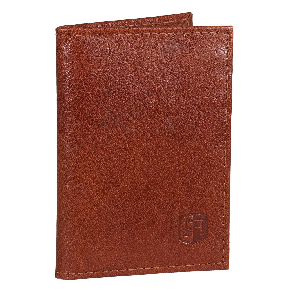 Korthållare vikbar 10-fack Cognac