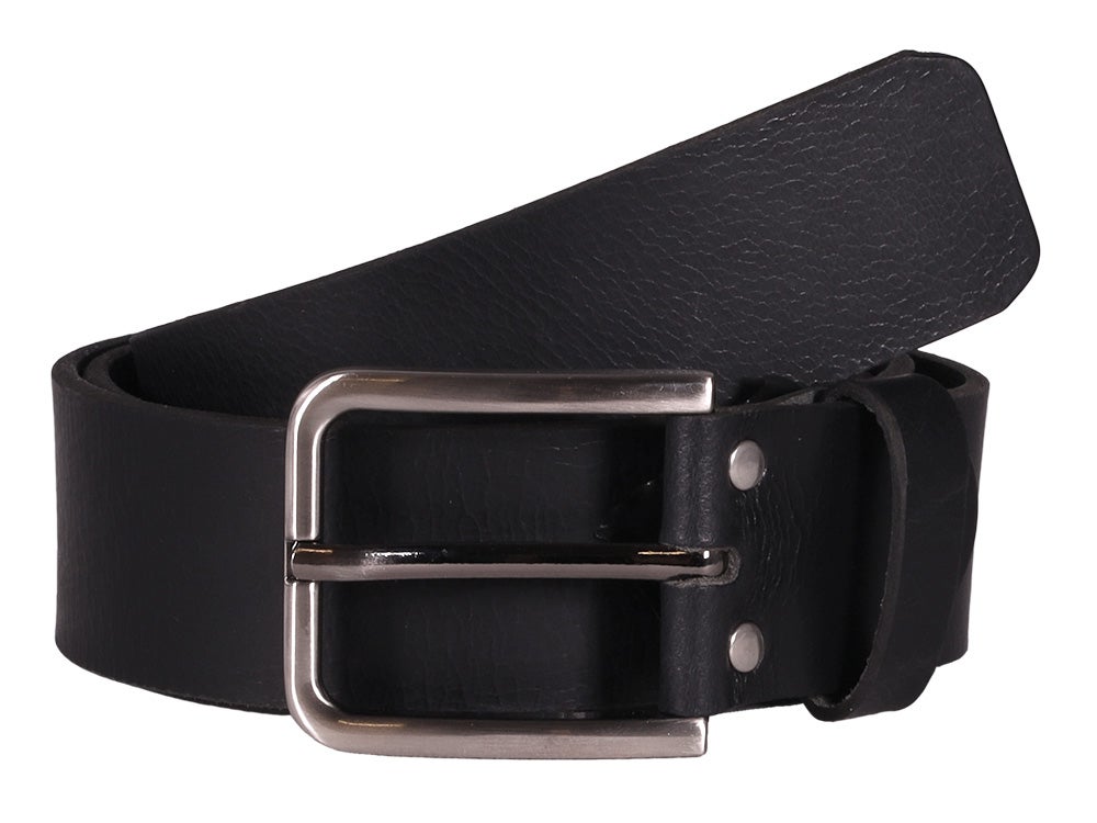 Läderbälte Dublin, svart 85