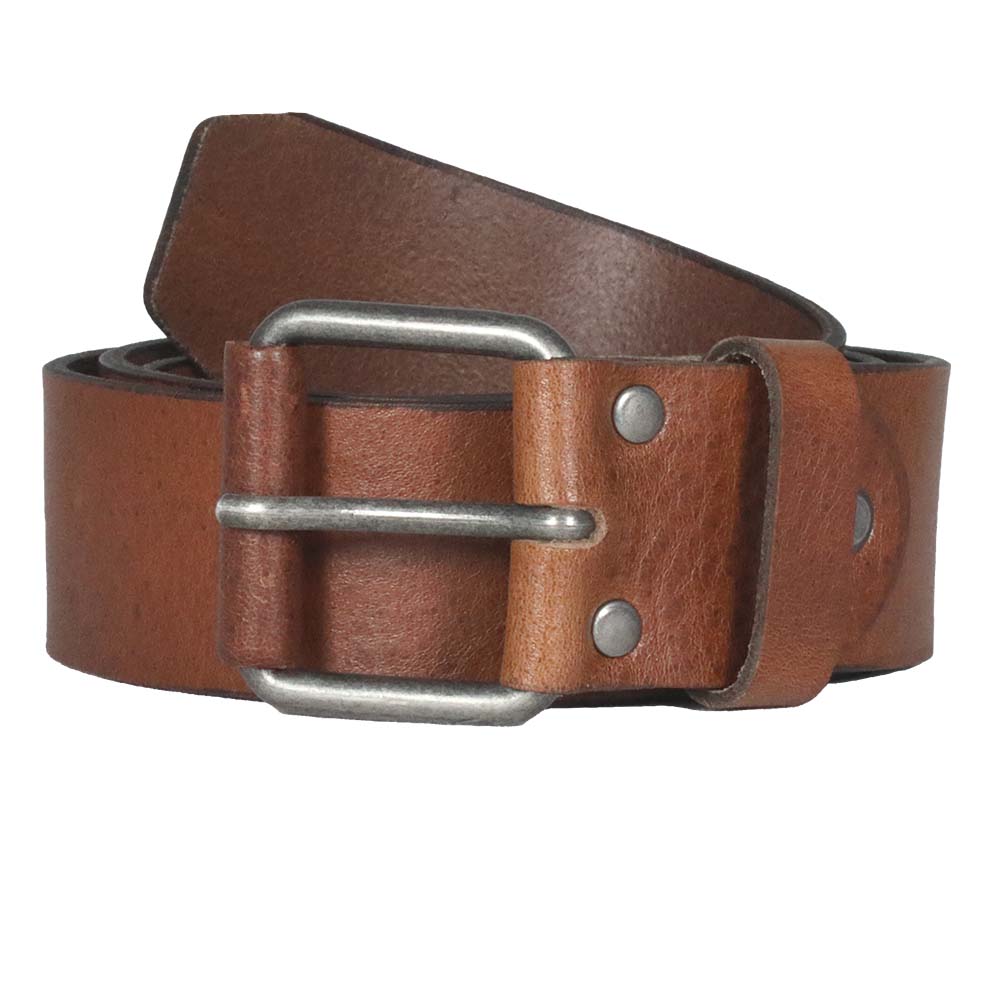 Läderbälte Columbia, cognac 85