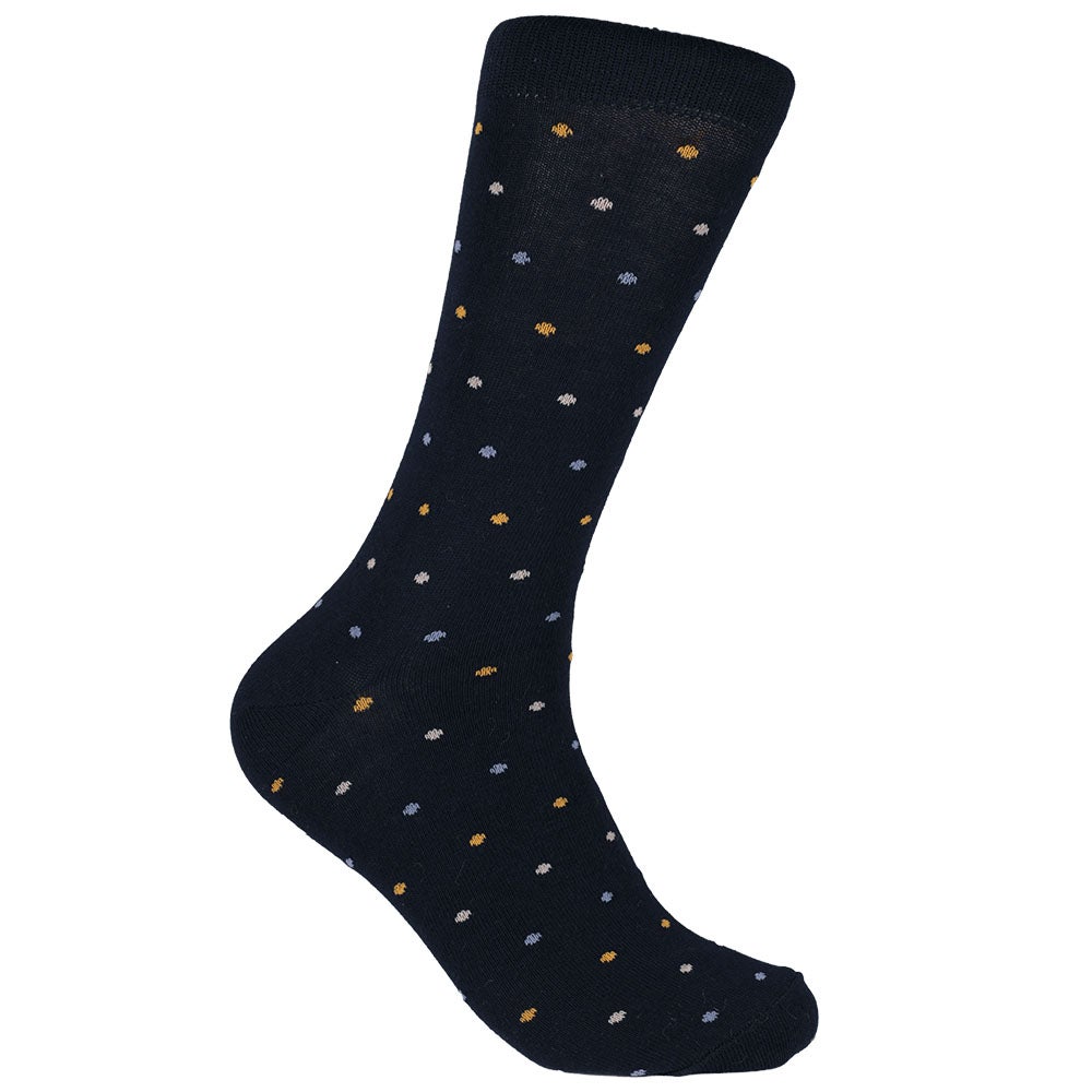 Bomullsstrumpa Lars marin 40/45