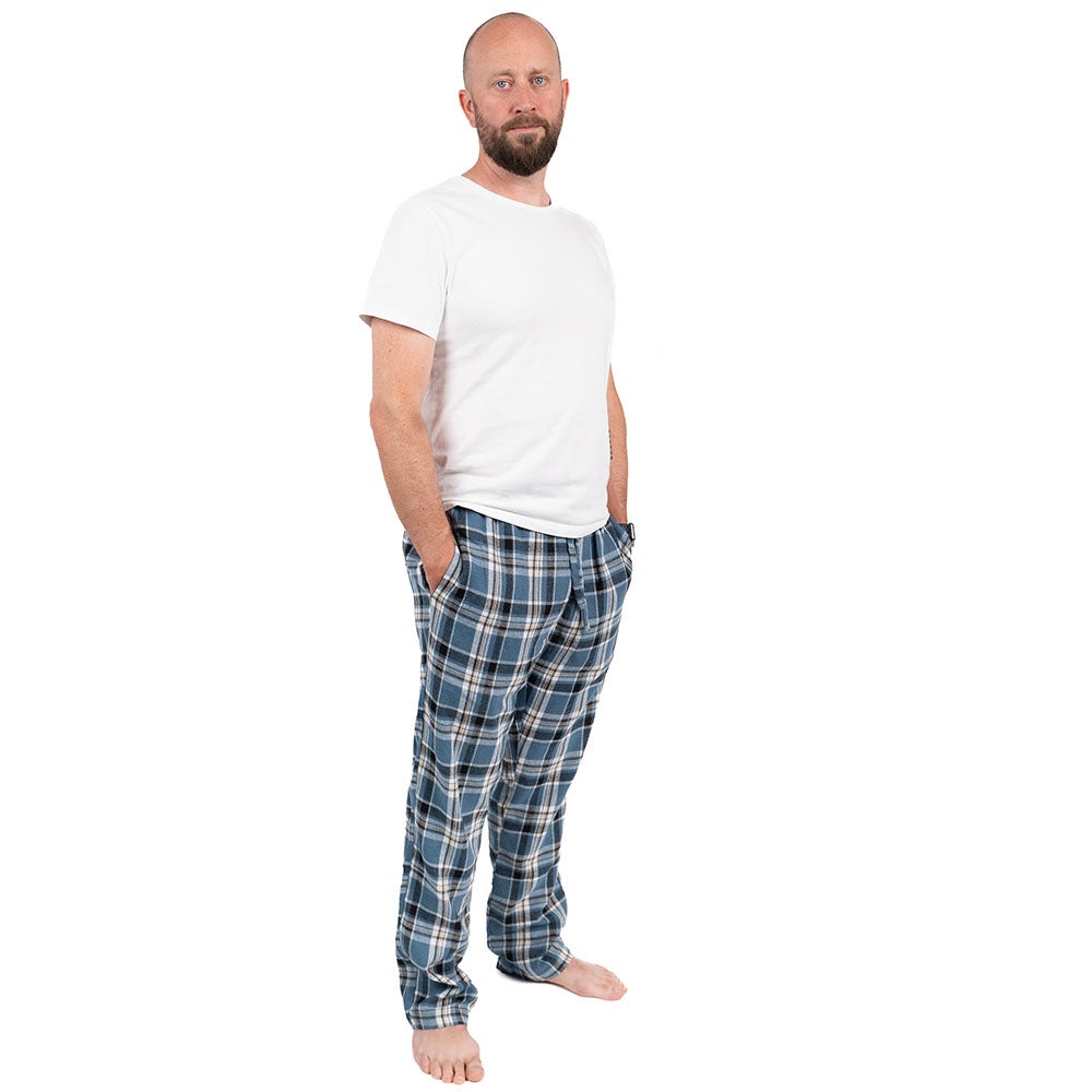 Pyjamasbyxa jeansblå S