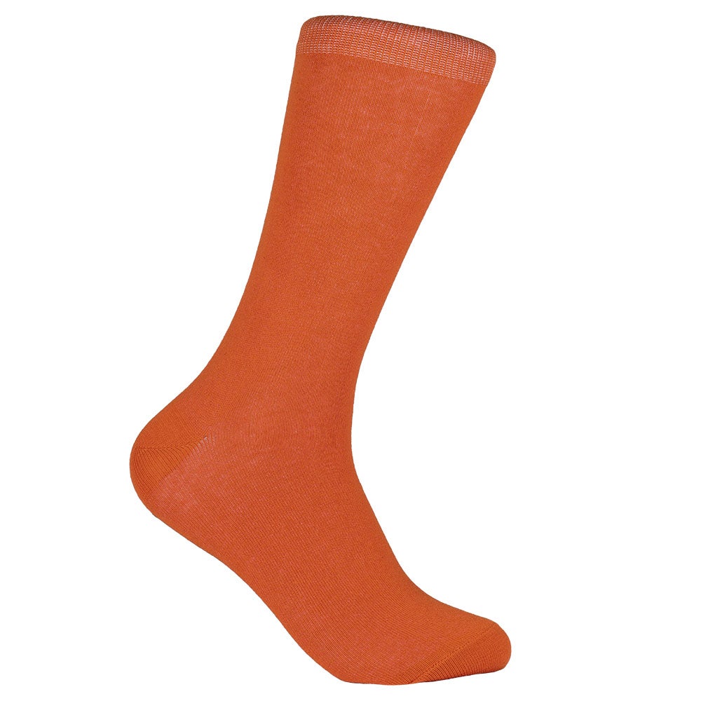 Bomullsstrumpa Peter Orange 40/45