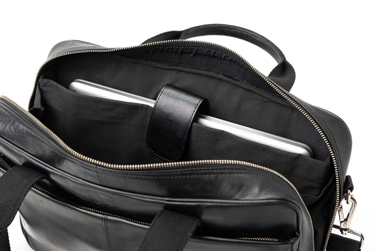 Datorväska London svart