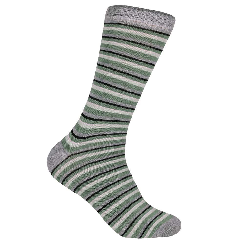 Bambustrumpa Otto ljusgrå 40/45