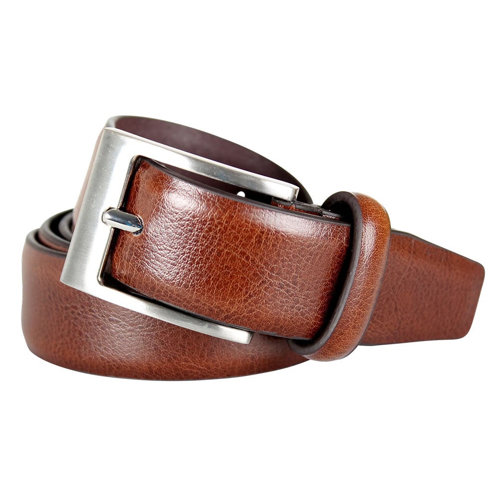Läderbälte Madrid, brun 85