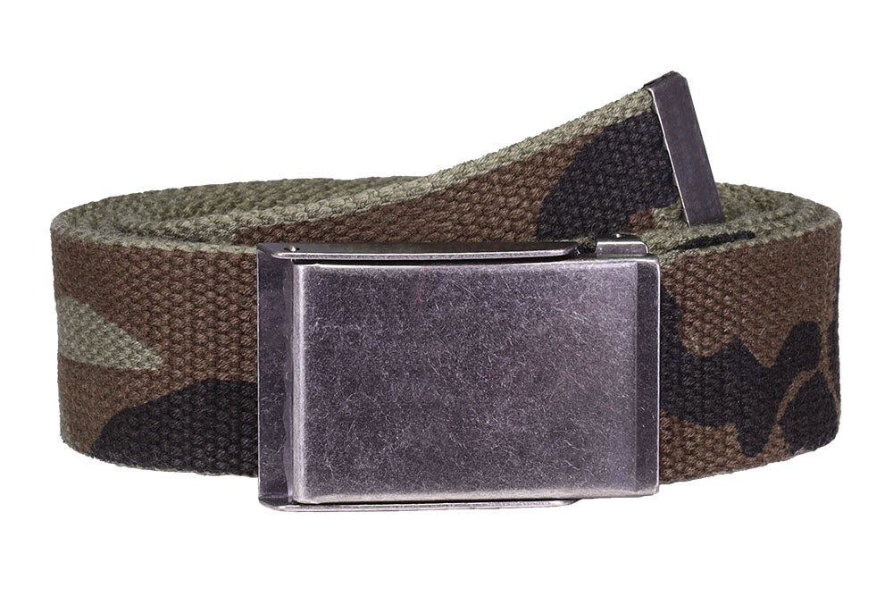 Canvasbälte, kamouflage