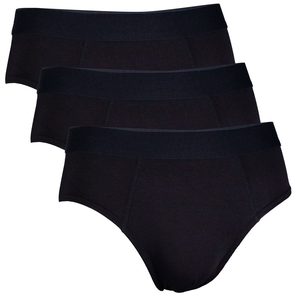 Briefkalsong bambu Daniel 3-pack svart S