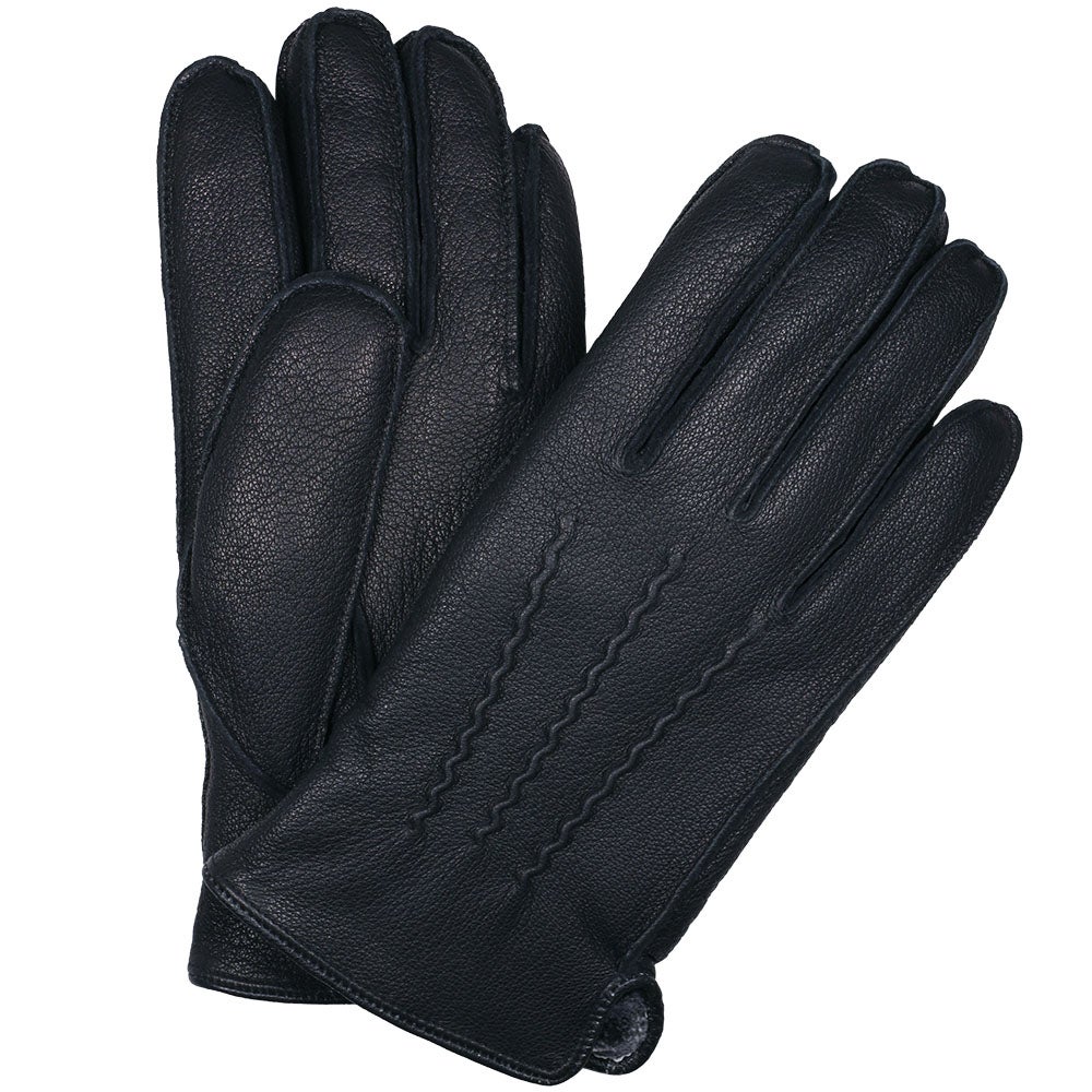 Skinnhandske Carl svart 8,5