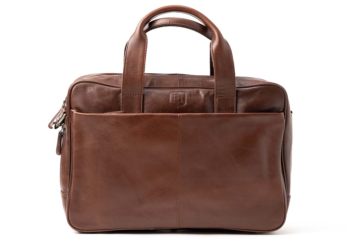 Datorväska London mörkbrun