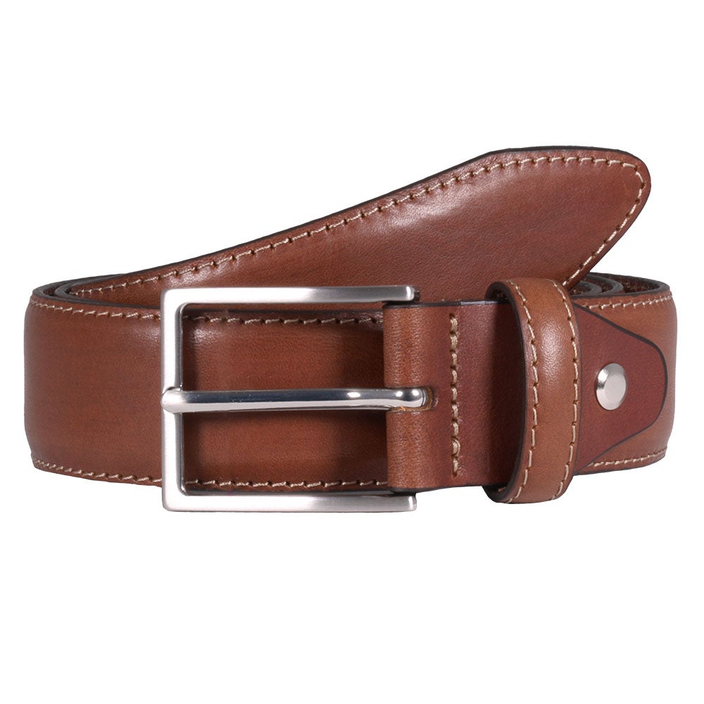 Läderbälte Milano, cognac 85