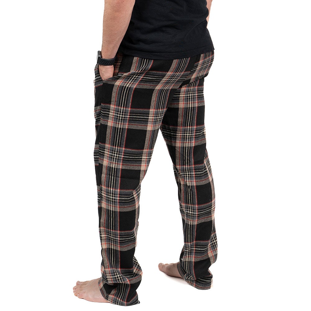 Pyjamasbyxa svart/röd S