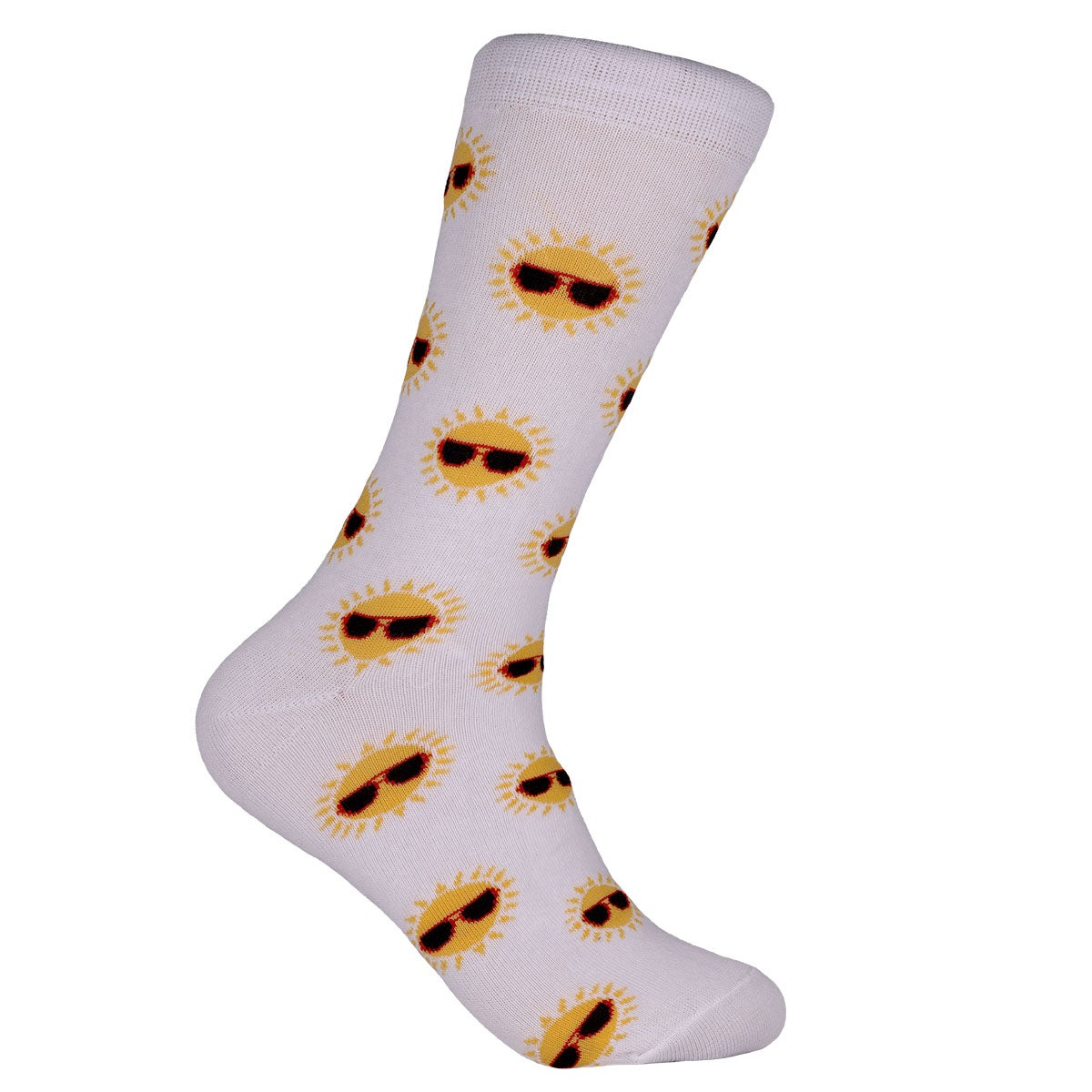 Bomullsstrumpa Summer sol vit 40/45