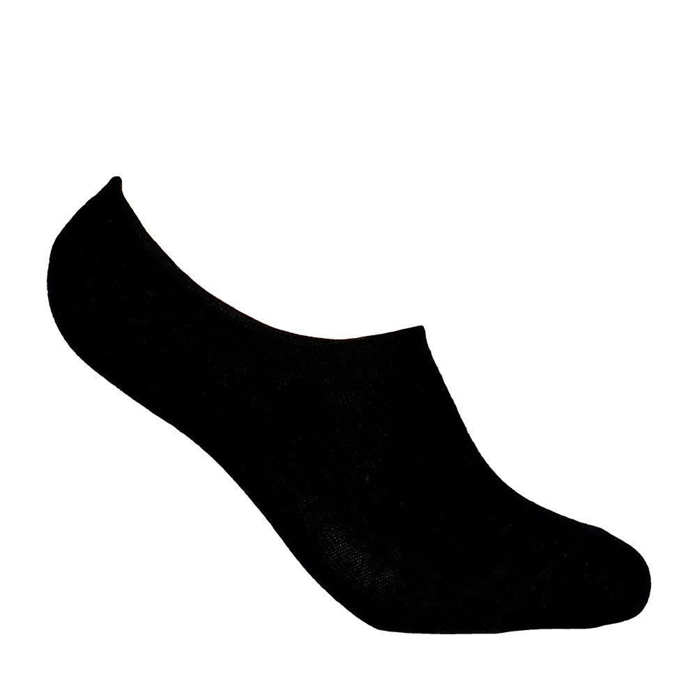 Bomullsstrumpa No-show Svart 40/45